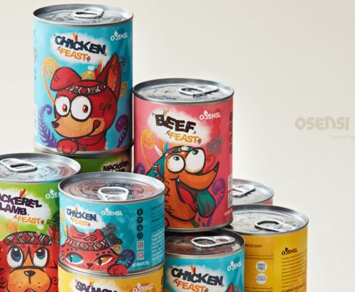 宠物市场兴起 宠物食品罐头也越来越高级