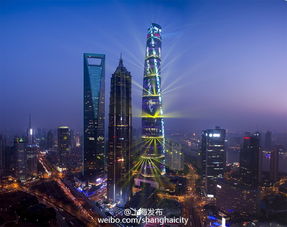 上海中心惊艳亮灯，光影盛宴背后的三个世界之最